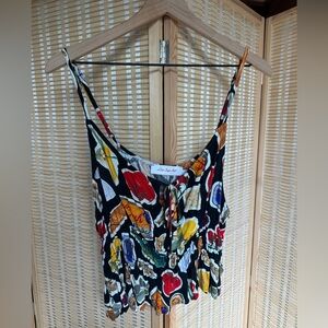 Lisa Says Gah Italian Summer Printed Cami